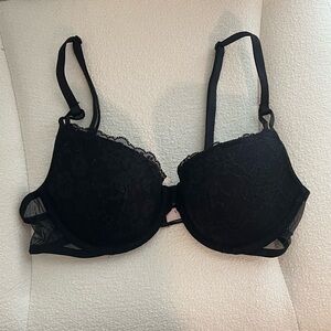 Victoria's Secret Black Lace Underwire Bra
